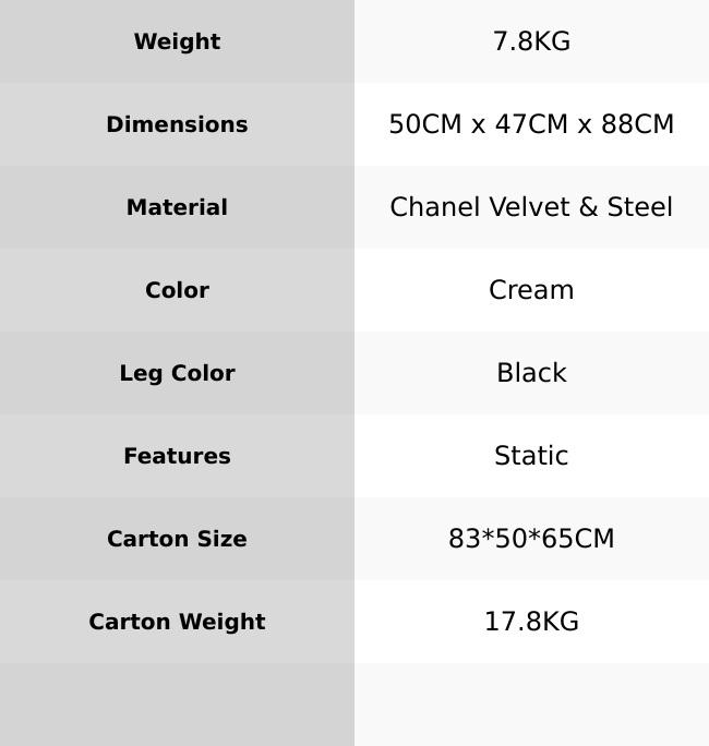 Product Introduction of Tulip Simple Chair Grey 3