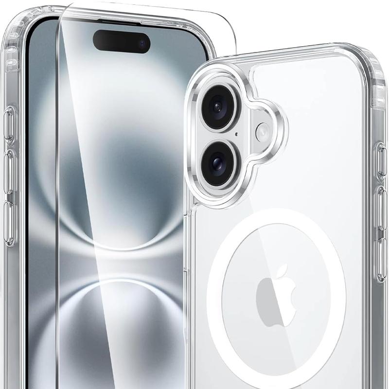 Clear iPhone 15/16 Case - Protect Your Phone with Style - Cover, Protection Casing Shockproof Phonecase 8
