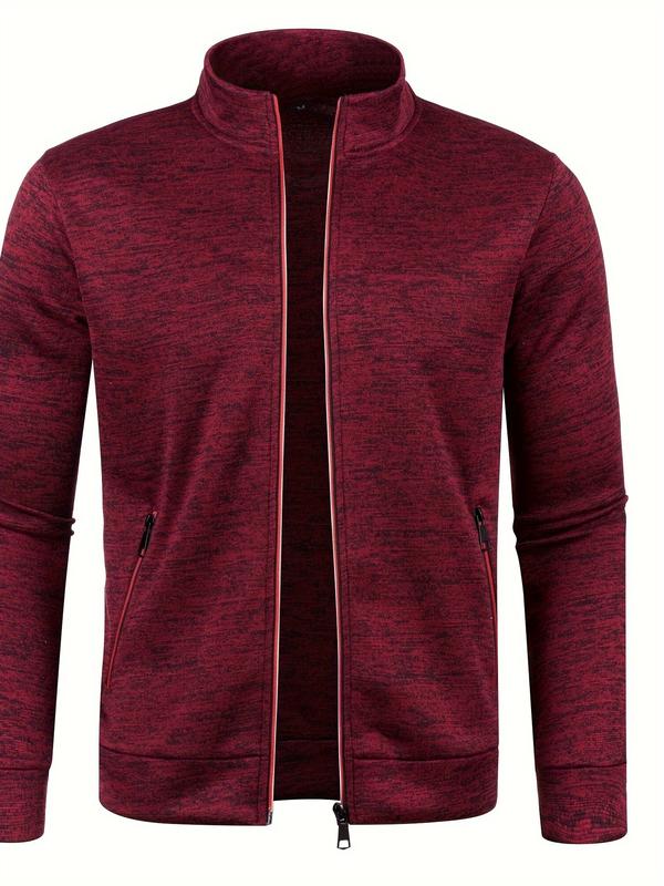 Men's Mid-Stretch Full-Zip Cardigan Sweater Coat – Soft, Breathable, and Warm – Perfect for Fall & Winter Casual Wear – Stylish Menswear Jacket for Everyday Comfort 4