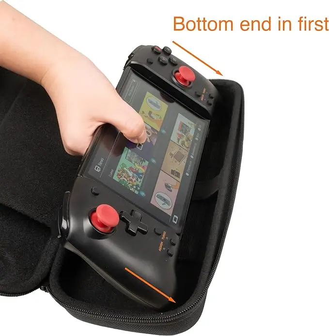 ButterFox Slim Grip Carrying Case for Hori Split Pad Pro - Convenient Portable Storage 3