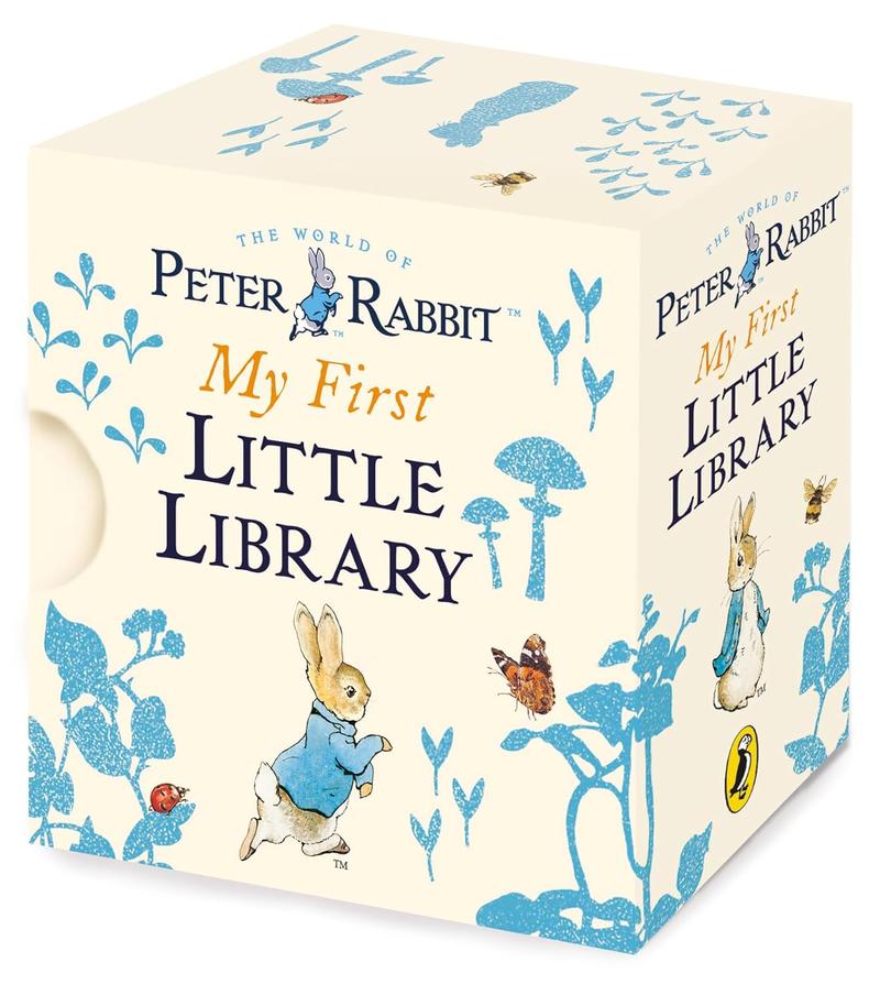 Product Introduction of Peter Rabbit My First Little Library: A baby board Activity book set 2