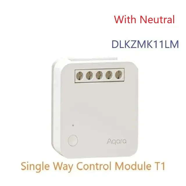 Aqara Switch module T1 Single Chiannel Relay Controller Wireless Zigbee 3.0 With / No Neutral Smart home Timers For Homek APP 6