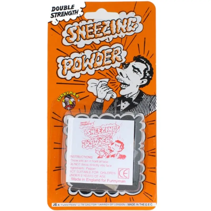 Funnyman Sneezing Powder Practical Joke Funny Prank Novelty Gag