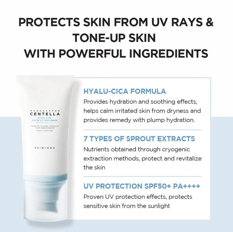 SKIN1004 - Madagascar Centella Hyalu-Cica Water-Fit Sun Serum SPF50+ PA++++ 50ml 4