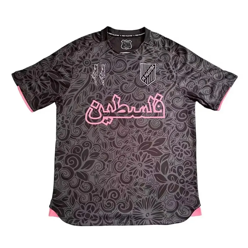 24-25 Palestine Home Size: S-4XL Arabic Football jersey 2024-2025 Palestine camouflage soccer jerseys