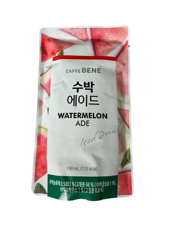 Caffe Bene 190ml Iced Drinks Pouch, choose from coffee or fruity flavours 4