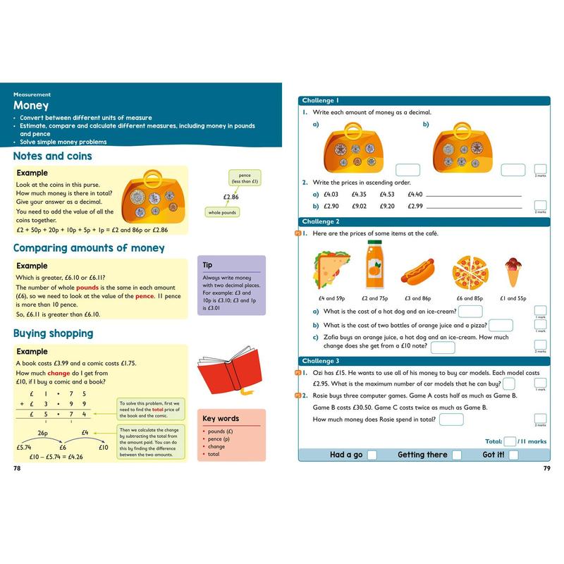 Year 4 Maths and English KS2 Targeted Study & Practice Book: Ideal for use at home (Collins KS2 Practice) by Collins KS2 [Book] 4