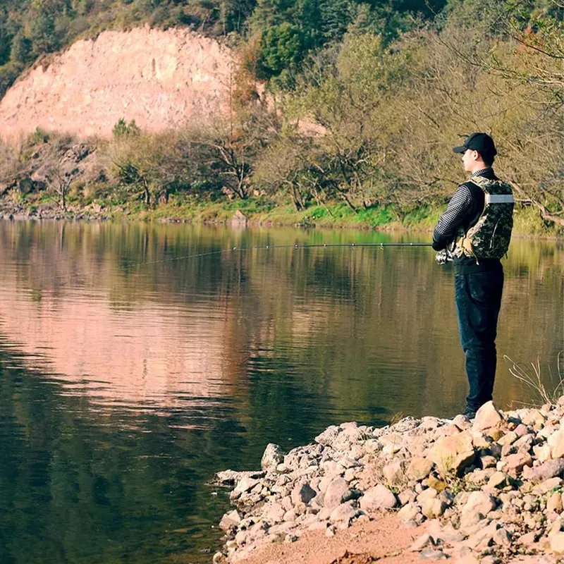 Telescopic Fishing Rod and Reel Combo – Full Kit with Spinning Reel, Gear Organizer, 100M Fishing Line, Lures, and Hooks 2