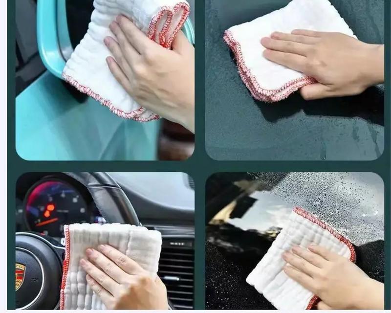 100% Cotton Large Dish Cloth Cleaning Dishes & Surfaces Absorbent Reuseable 10X Household Thick 1