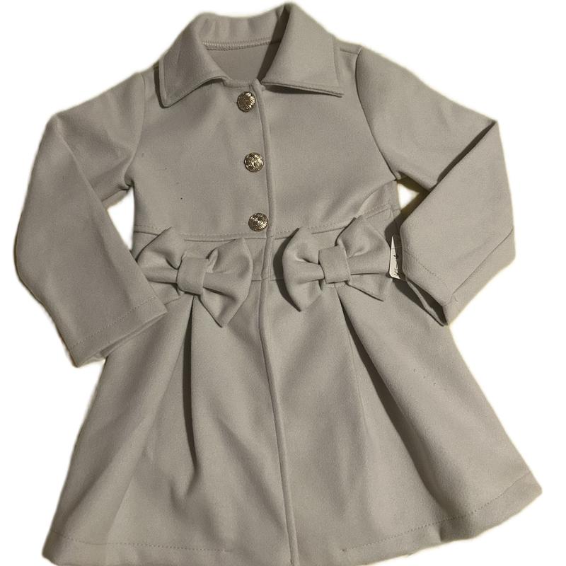STYLUXEYOUNGER - DEMI - KIDS DRESS BOW COAT 2