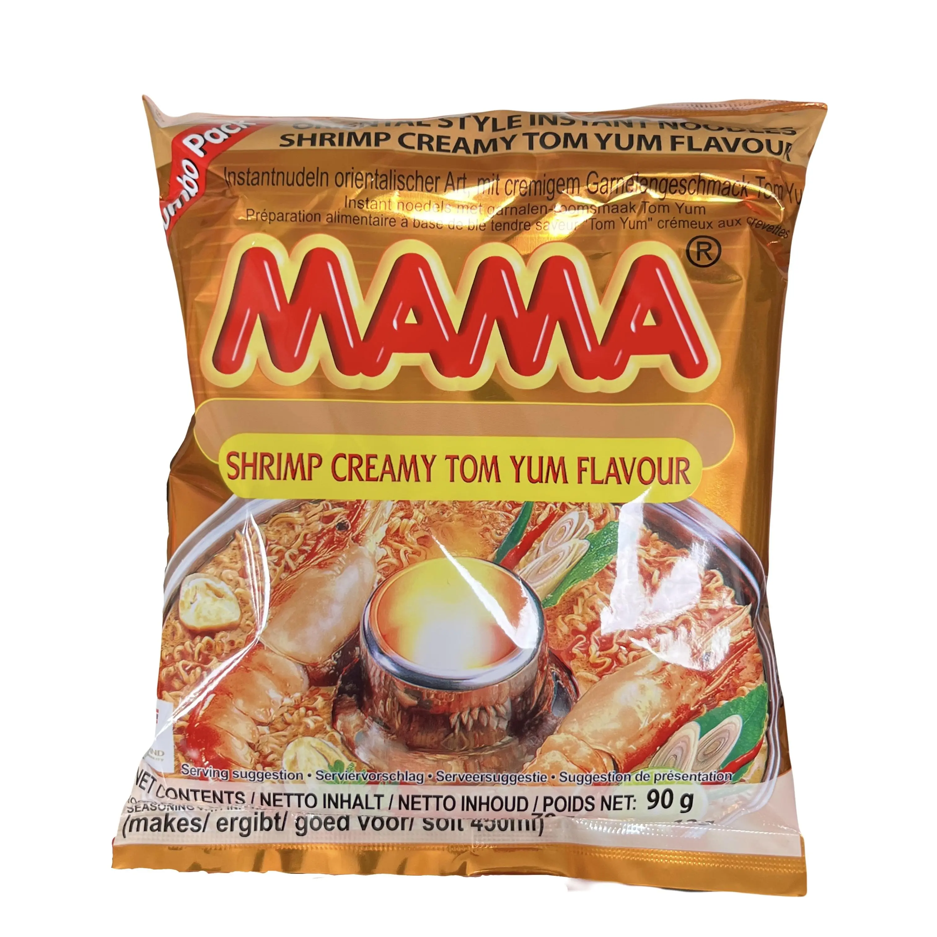 JUMBO PACK - Instant Noodles - Shrimp Creamy Tom Yum Flavour (CASE OF 20)