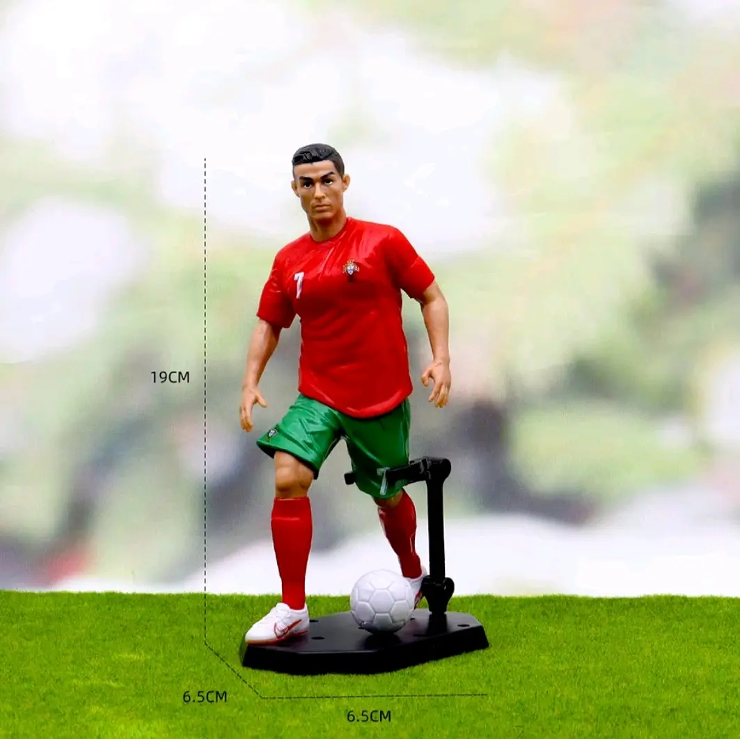18cm Christiano Ronaldo CR7 Portugal  World Football Figure Figurine FIFA Model