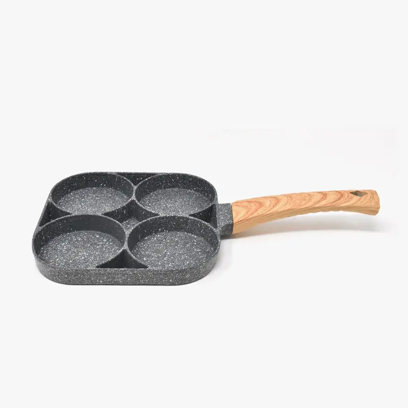 Non Stick 4 Hole Frying Pan 1