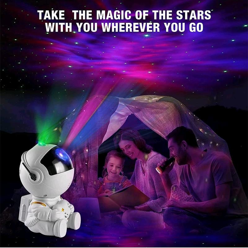 Galaxy Star / Guitar Astronaut Projector LED Night Light Starry Sky Porjectors Lamp Decoration Bedroom Room Decorative For Children Gifts for parties birthdays gaming room 6
