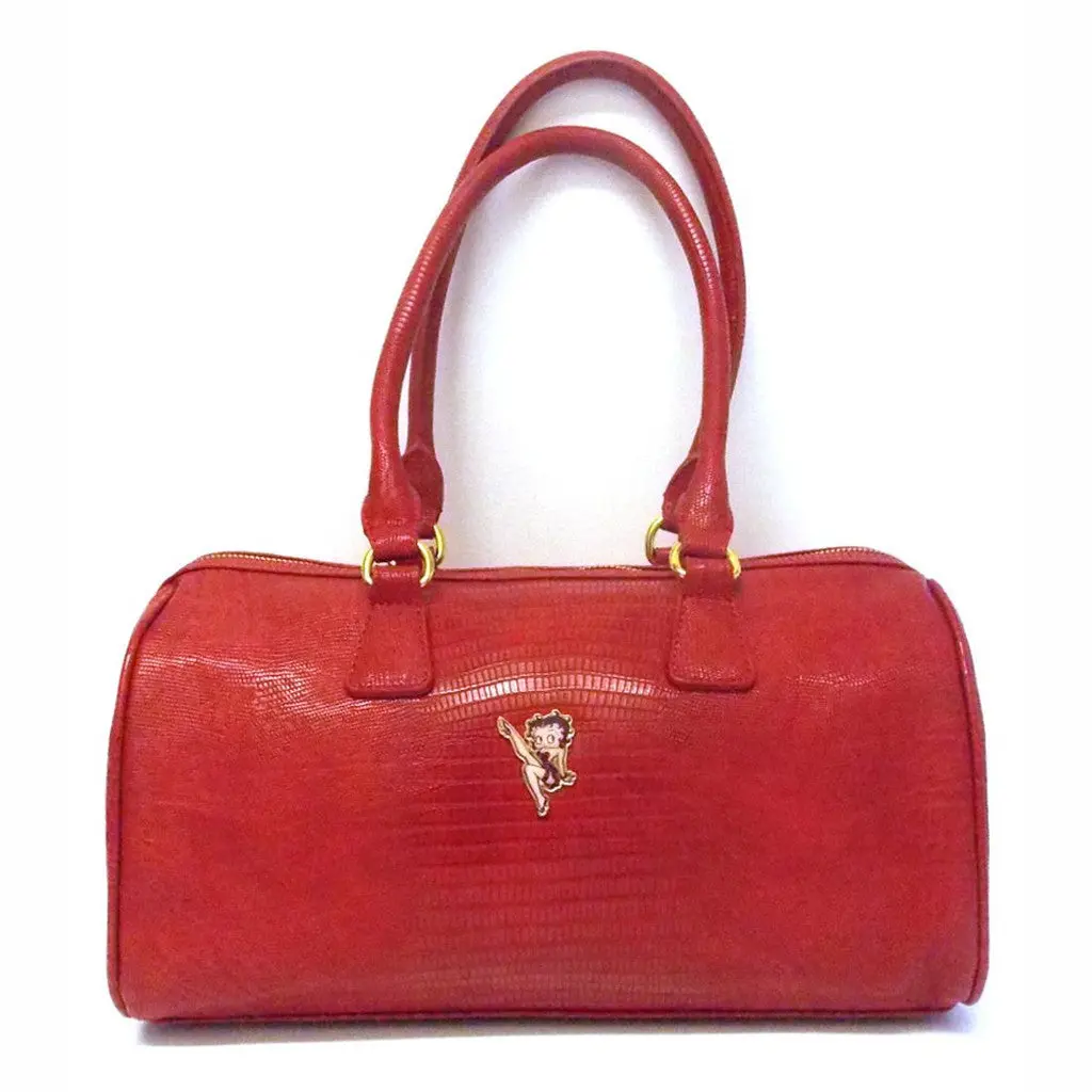 Betty Boop Classic Red Handbag for Women