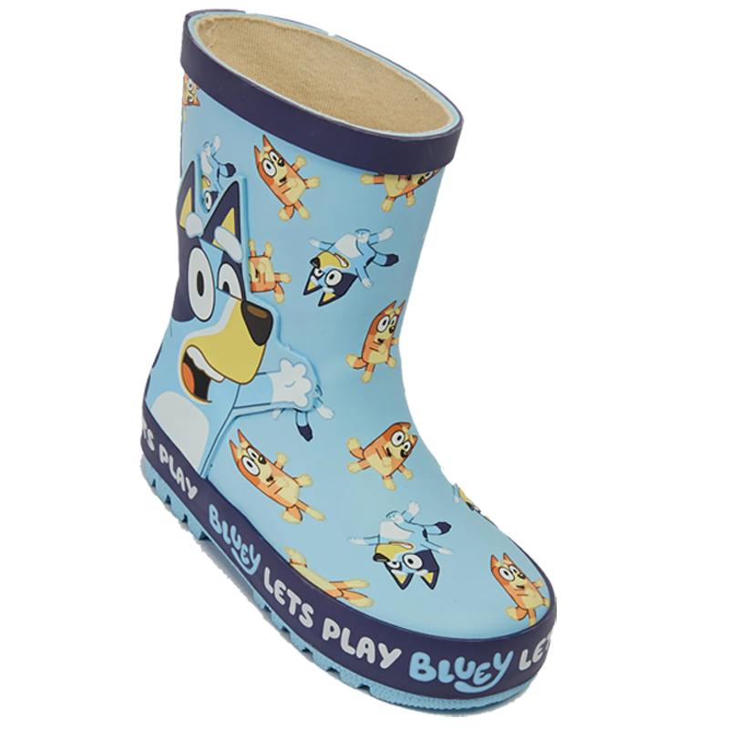 Bluey Kids Wellies - Childrens Rubber Wellington Boots (Sizes 6-12) Boys & Girls Unisex 3