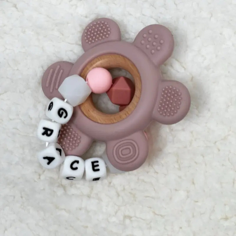 Personalized Baby Sensory Toy for Tactile and Motor Skill Development - Customizable with Name 2
