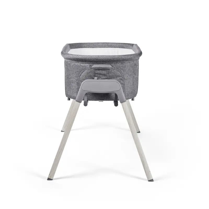 Ickle Bubba Drift Gliding Crib - Ash Grey 2