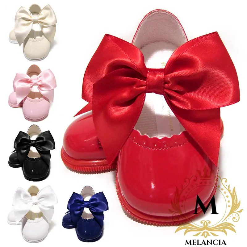 Melancia Baby Shoes with a Big Bow Sanish style shoes BayPod 0