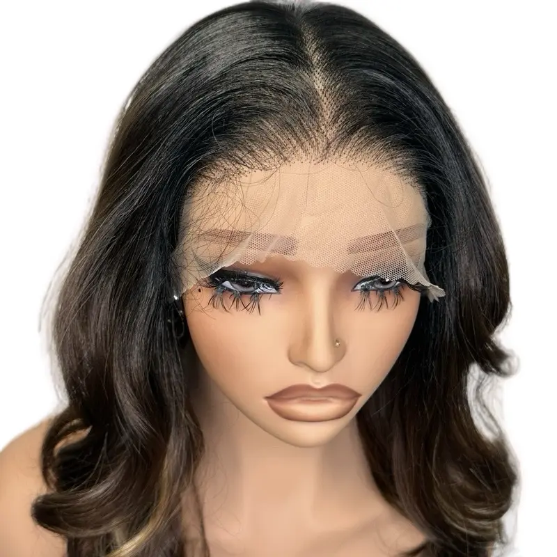 18 Inch Heat Resistant Synthetic Lace Front Wig - Pre Plucked Hairline 2