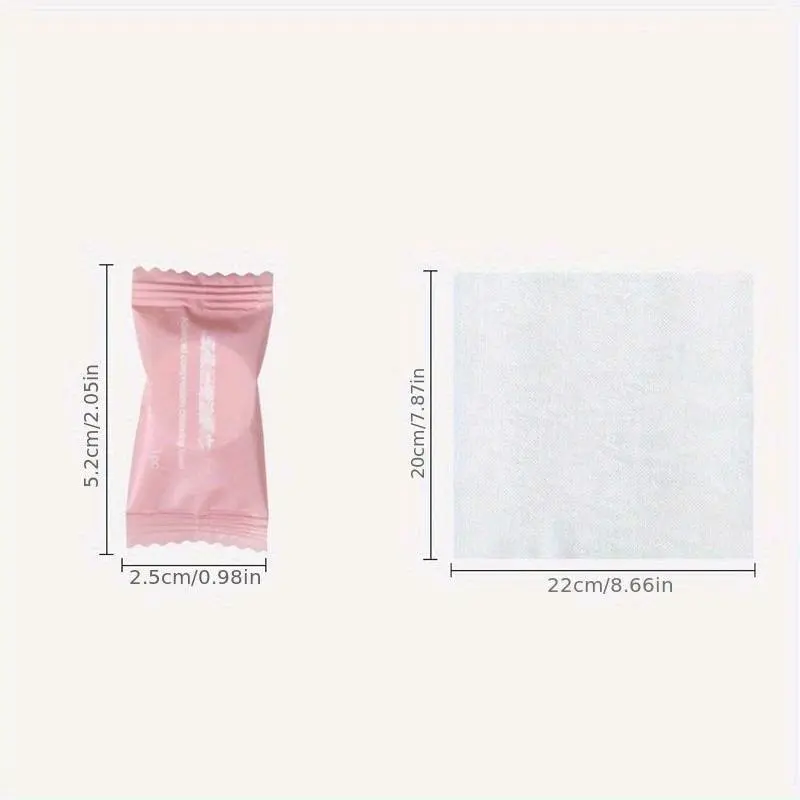 10 Pieces Portable Mini Disposable Compressed Towels for Travel, Camping and Home - Soft and Expandable Wipes - Easy to Carry - Space Saving Pack Set Traditional 7