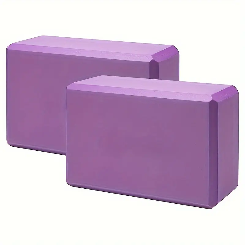 ORACEGRA        1pcs High-Density EVA Yoga Bricks to Boost Flexibility in Pilates and Stretching - Perfect for Home Gym and Training 1