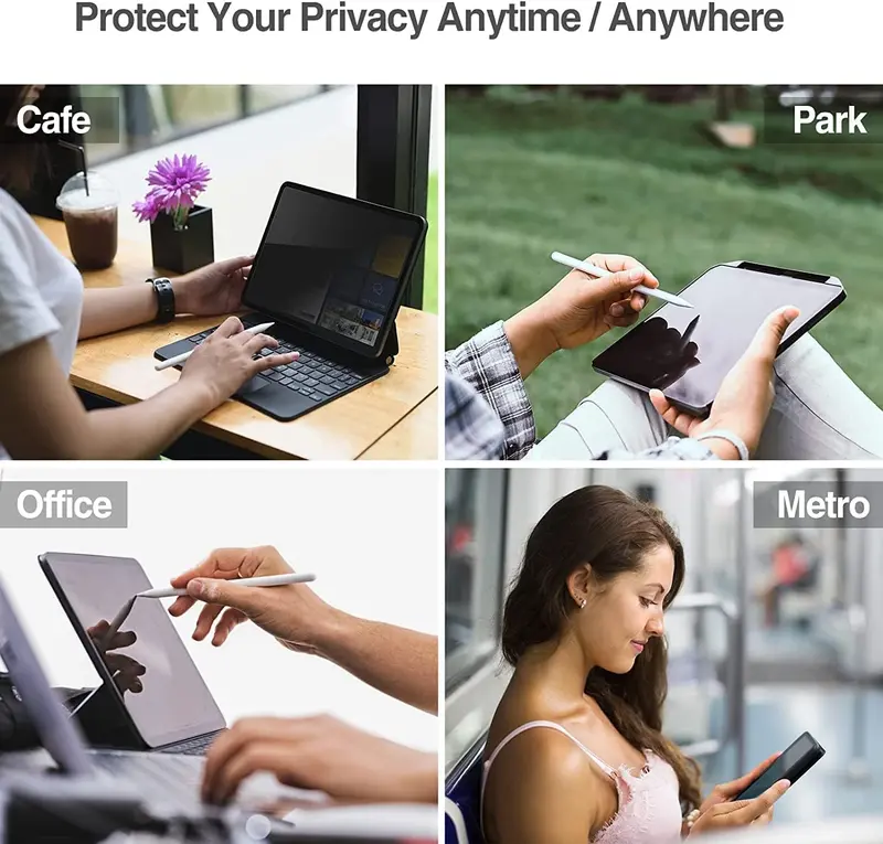 Privacy Screen Protector for iPad Mini 6th Generation 8.3 Inch 2021, Anti-Spy Tempered Glass Screen Film for iPad Mini 6 8.3'' Accessories Computer Tablet Cover Protection Protective Handheld 7