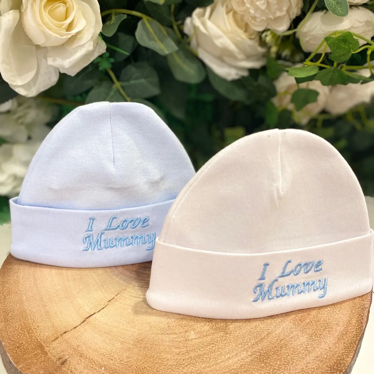 Baby Boy Cotton Mummy’s Boy Hat 0-3 Months