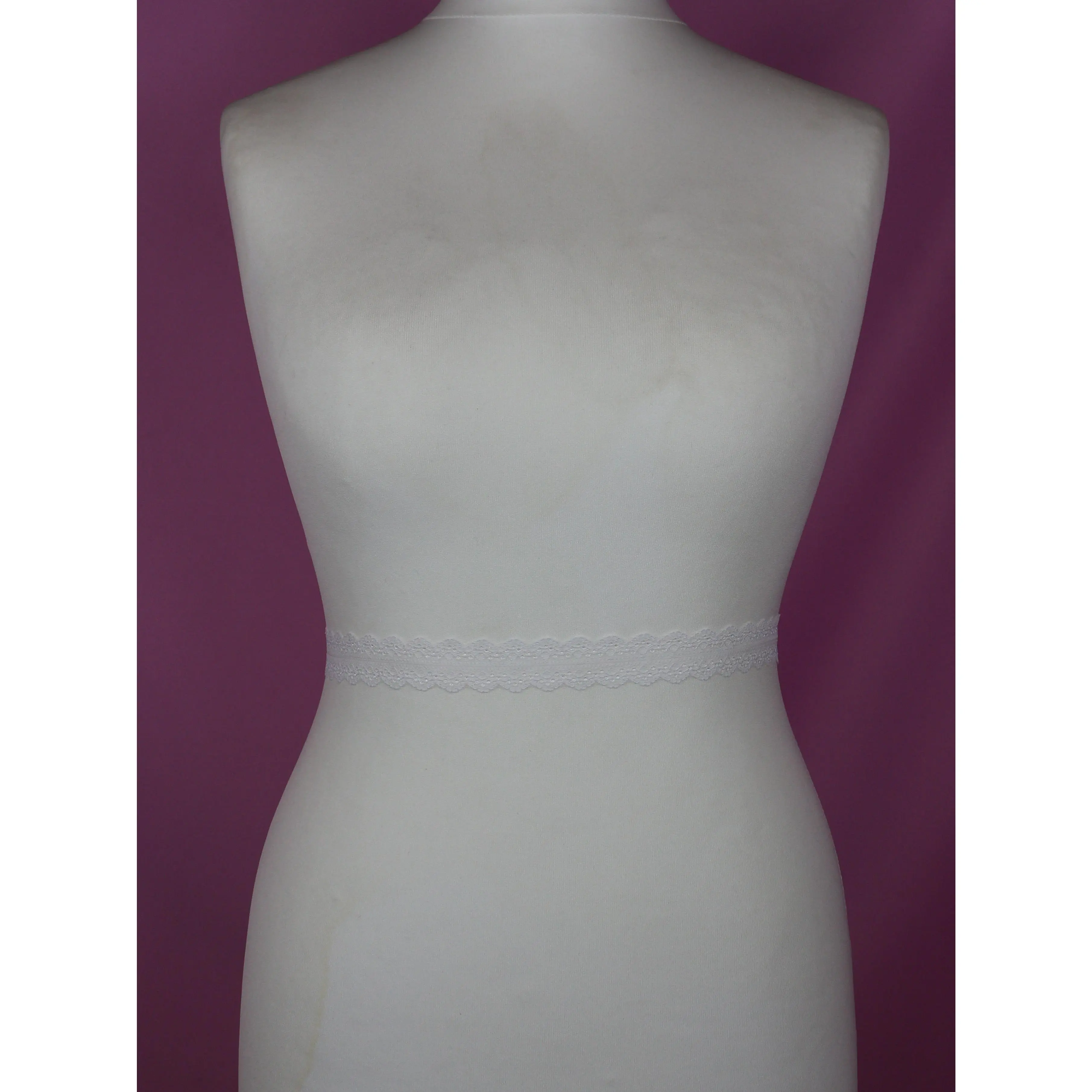 White Lace Trim - Beech