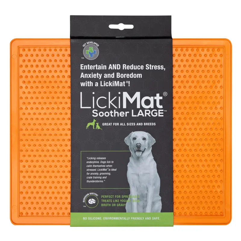 LickiMat Dog Lick Mats Slow Feeders Soother Large 3 Colours 2