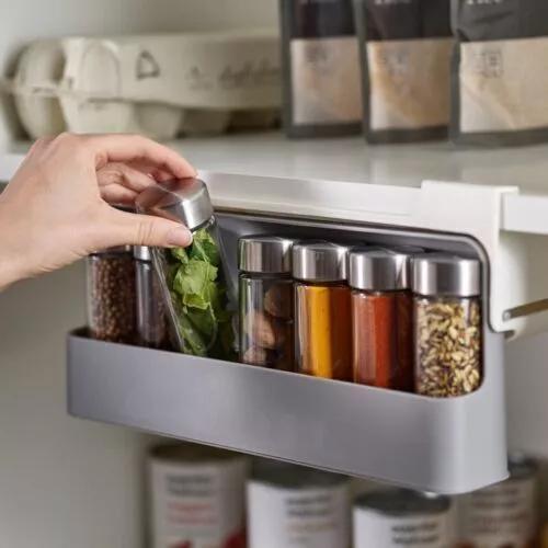 Cabinet Rotating Kitchen Spice Rack Storage Rack Kitchen Spice Jar Rack 4