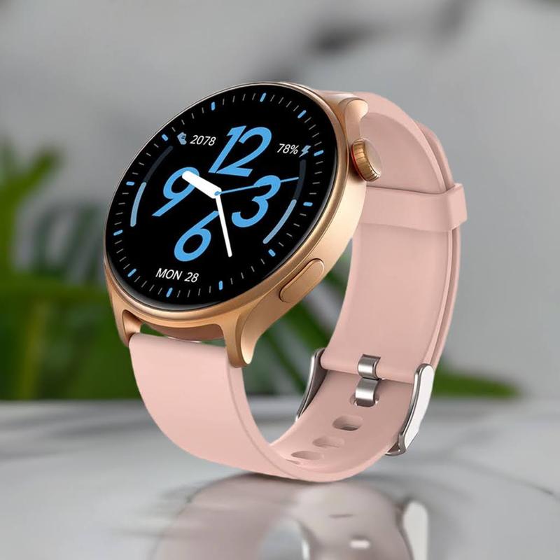 Gear Geek GTR2 Smartwatch for Men Women Steps Tracking Fitness Tracker Health Monitoring Sports Exercise iphone Ios Android Devices Silicone smart  watch Waterproof Wearable Automatic Bluetooth 2