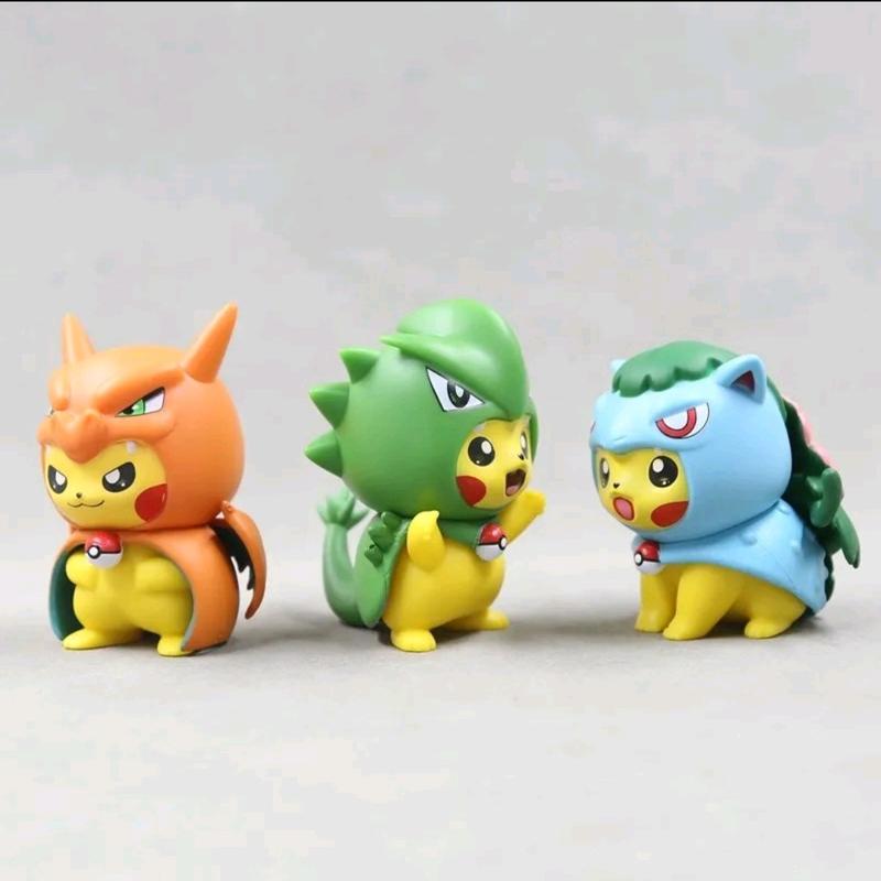 Pokemon Pikachu Cosplay Poncho Figures - Select your Style! 4