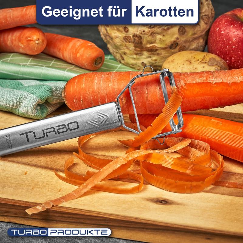 Stainless Steel Peeler, 3-in-1 Function for Fruits and Vegetables, Pendulum Blade for Left & Right Handed, Multicolor 5