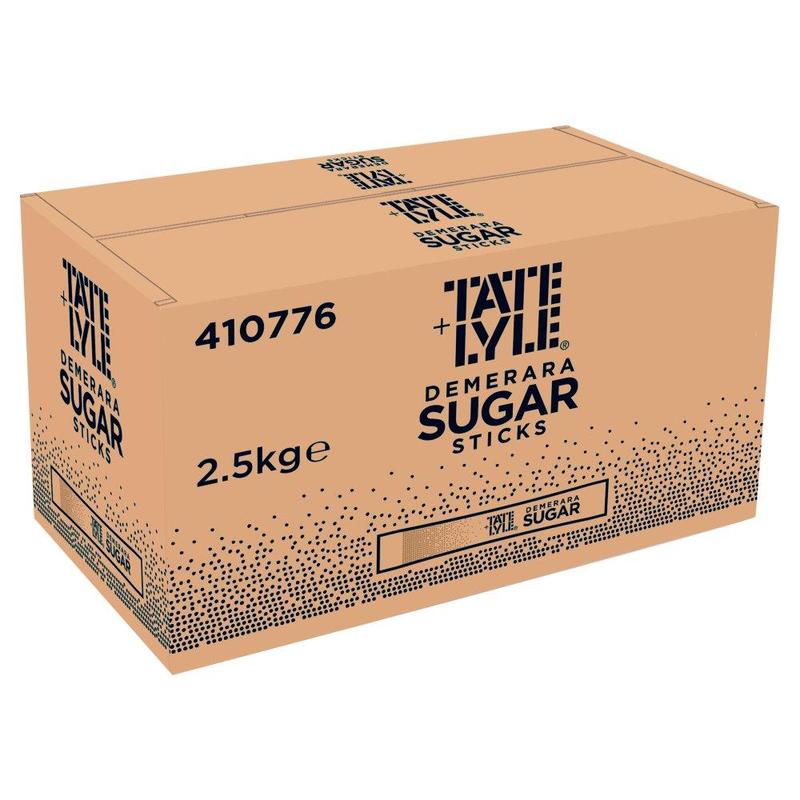 Tate & Lyle Demerara Brown Sugar Sticks (Pack of 1000) Flavor Natural 1