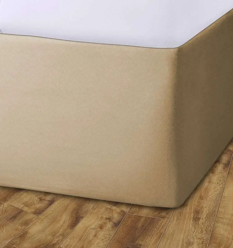 Elasticated Divan Bed Valance (Natural) 0