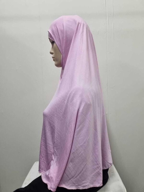READY TO WEAR HIJAB+BONNET MUSLIM PRAYER HIJAB KHIMAR RAMADAN 6