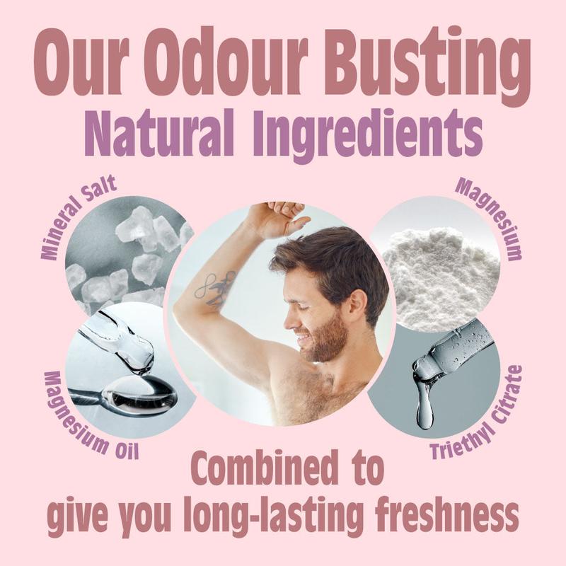 Peony Blossom Natural Refillable Roll-On Deodorant 3