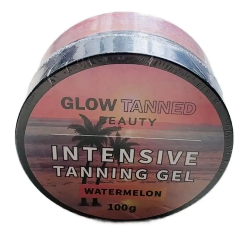 Glow Tanned Watermelon Intensive Tannning Gel for Comfortable Skincare - Cosmetic Skin Care Product