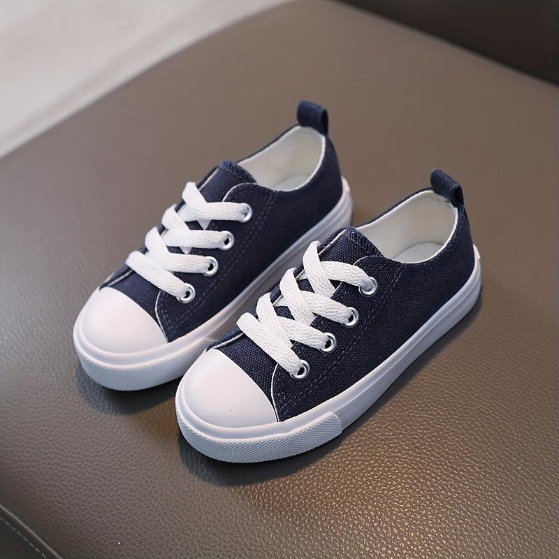 Girls Canvas Sneakers - Ultra-Lightweight & Super Comfortable - Anti-Slip Walking Shoes for Spring & Summer Adventures - Ideal for Outdoor Play 4