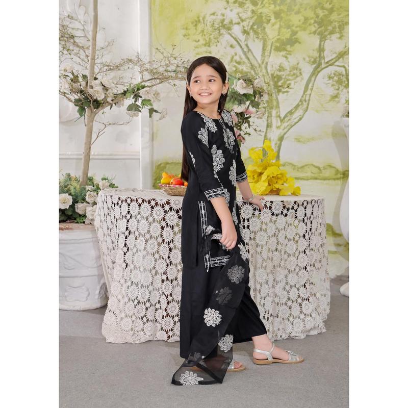 HK255 Dilreva - Black Mummy n Me Outfit 8