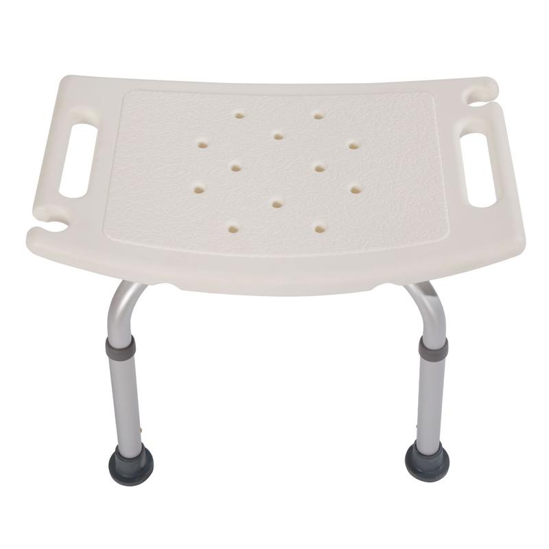White 1.35MM Simple Bath Chair 5