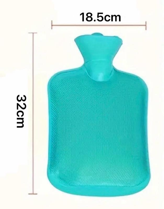 NEW 2 LITRE LARGE HOT WATER NATURAL RUBBER BOTTLE WARMER PAIN RELIEF HEAT Thick Cup 7