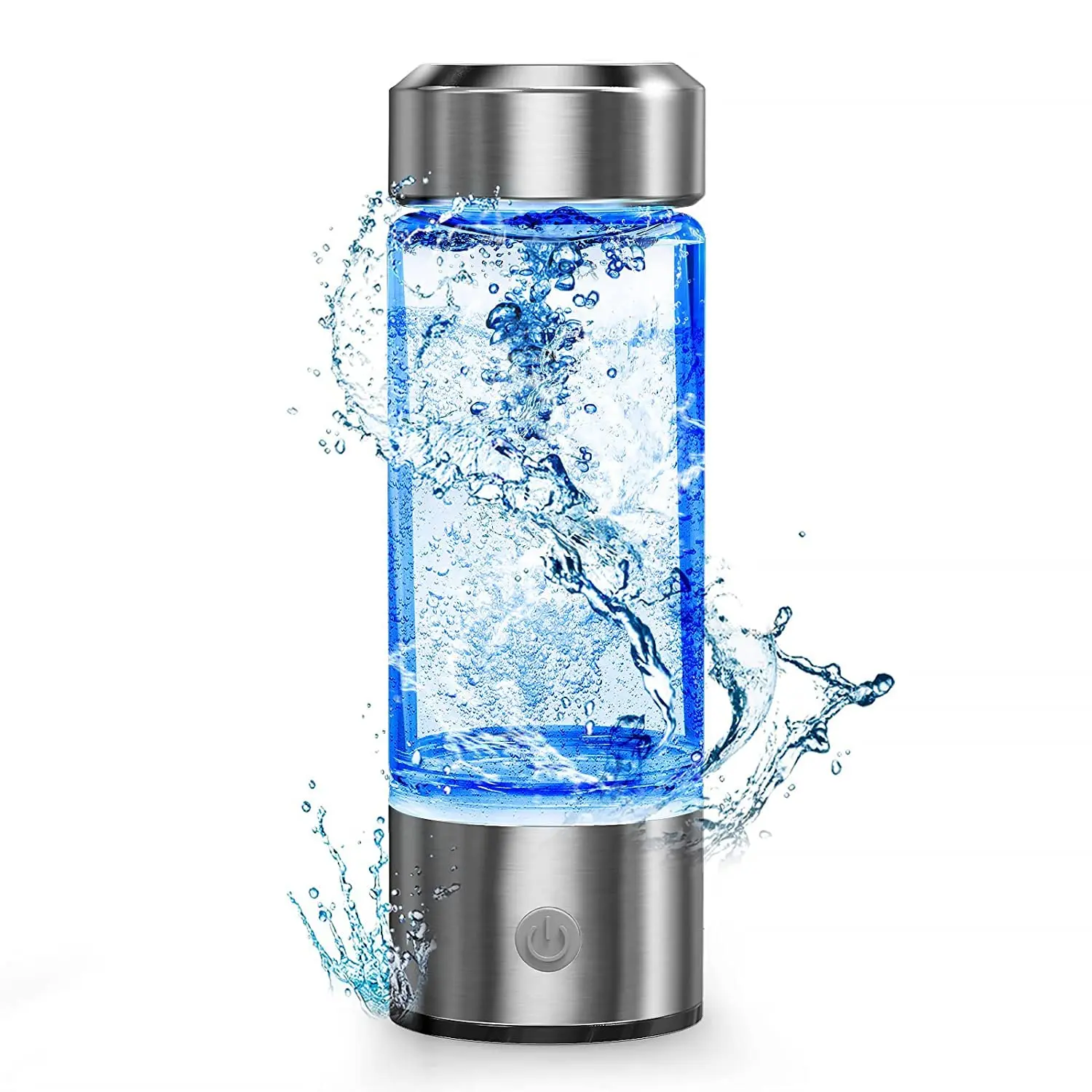 Hydrogen Water Bottle  Rich Water Glass for Home Travel Drinkware Portable
