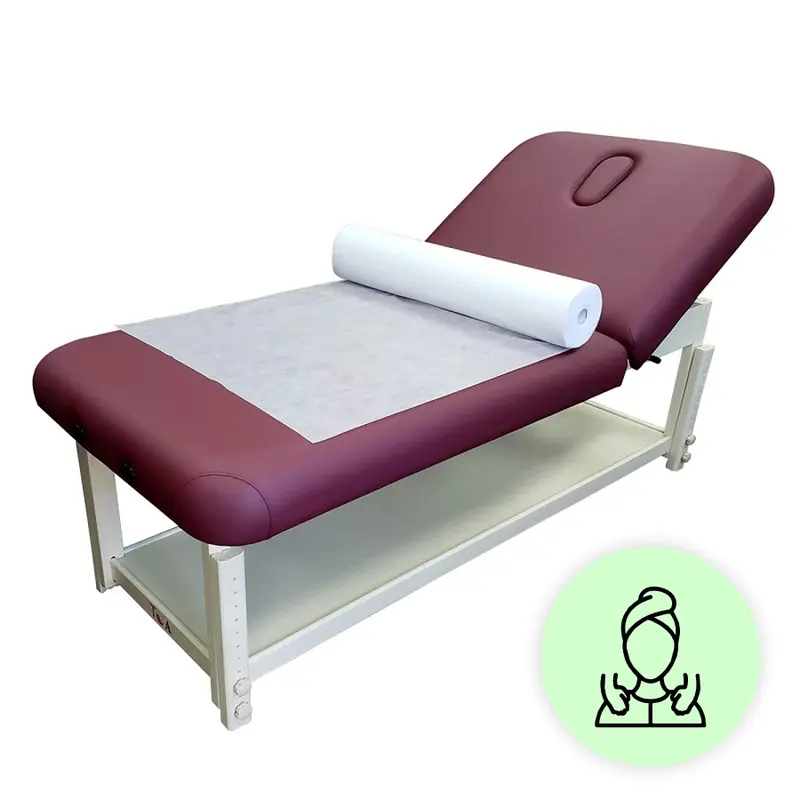 Trade White Couch Roll 20", 2 PLY Hygiene Roll-40 Meters Long 7
