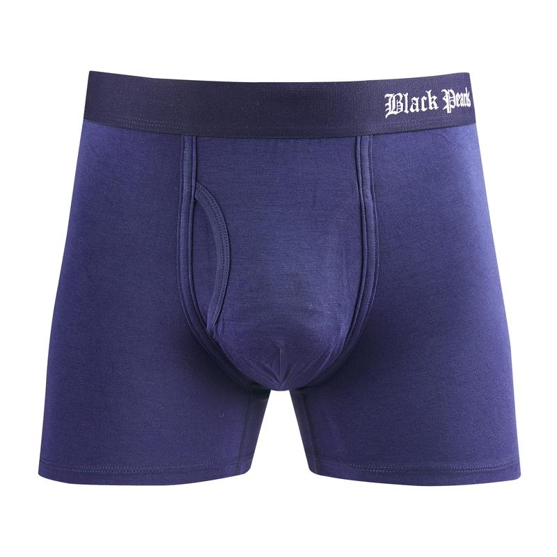 Black Pearls Boxer-Shorts 1pcs, Fly Opening Flatlock, Tagless & comfy underwear for active lifestyle Man Menswear 7