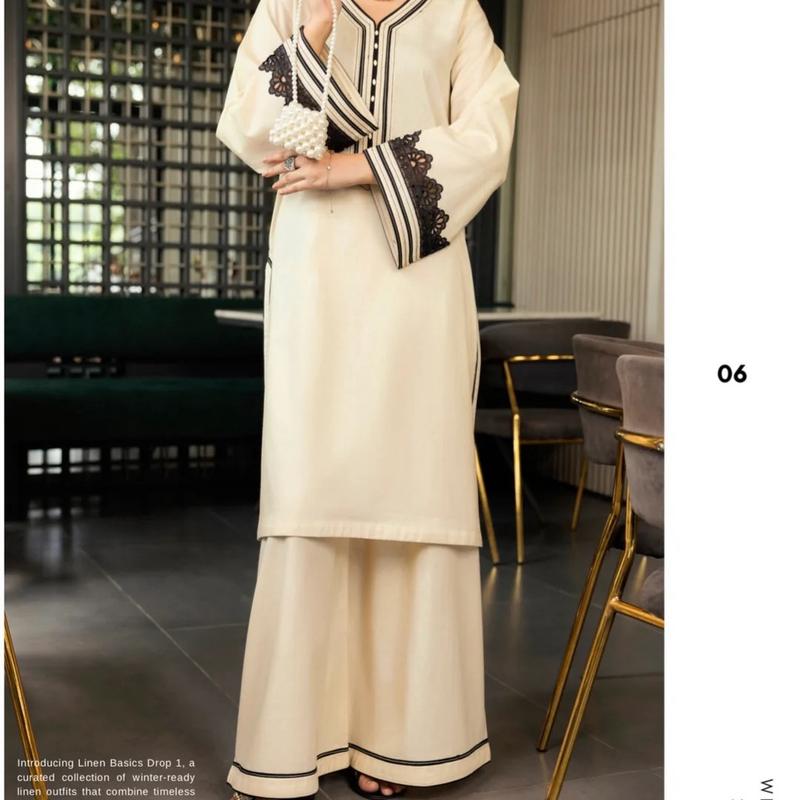 CASUALLITE 'LINEN BASICS VOL 1'| LINEN 2PC READYMADE 6 DESIGNS Sizes S-XL 7