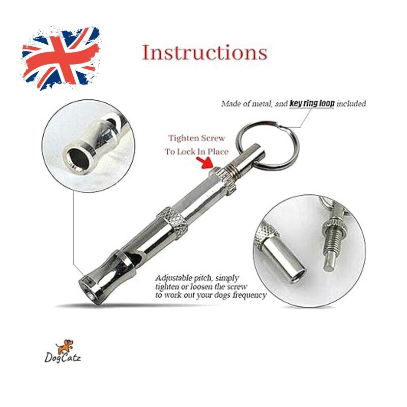 Dog Whistle Trainer, Recall, Stop Barking, Not Silent Pet Puppy Cat Training. 2