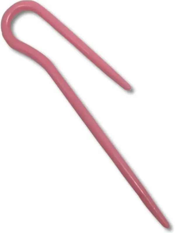 U Knitting Cable Needles - Premium ABS Plastic J-Shape/U Shaped Cable Stitch Holders for Knitting & Crochet Pack of Four Different Sizes 4