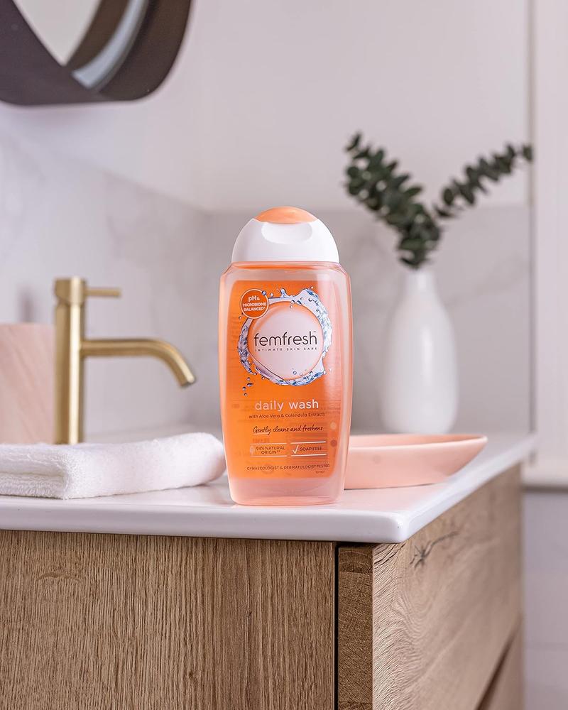 Product Introduction of Femfresh ComforT Intimate Wash 250ml - Hygienic and Natural Feminine Cleanser Gel Gentle 4